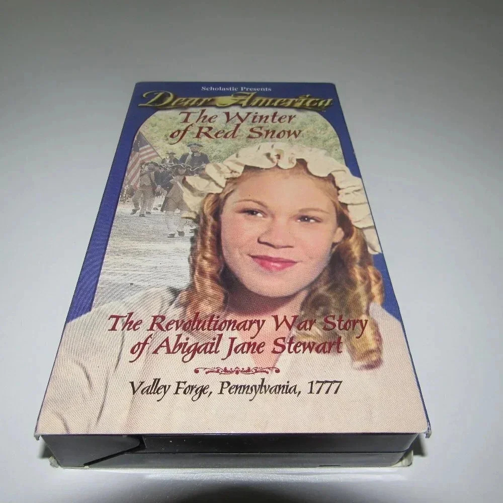 Scholastic DEAR AMERICA The Winter of Red Snow VHS~TESTED!
